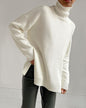 Loose Knitwear Turtleneck Sweater Women Autumn Winter