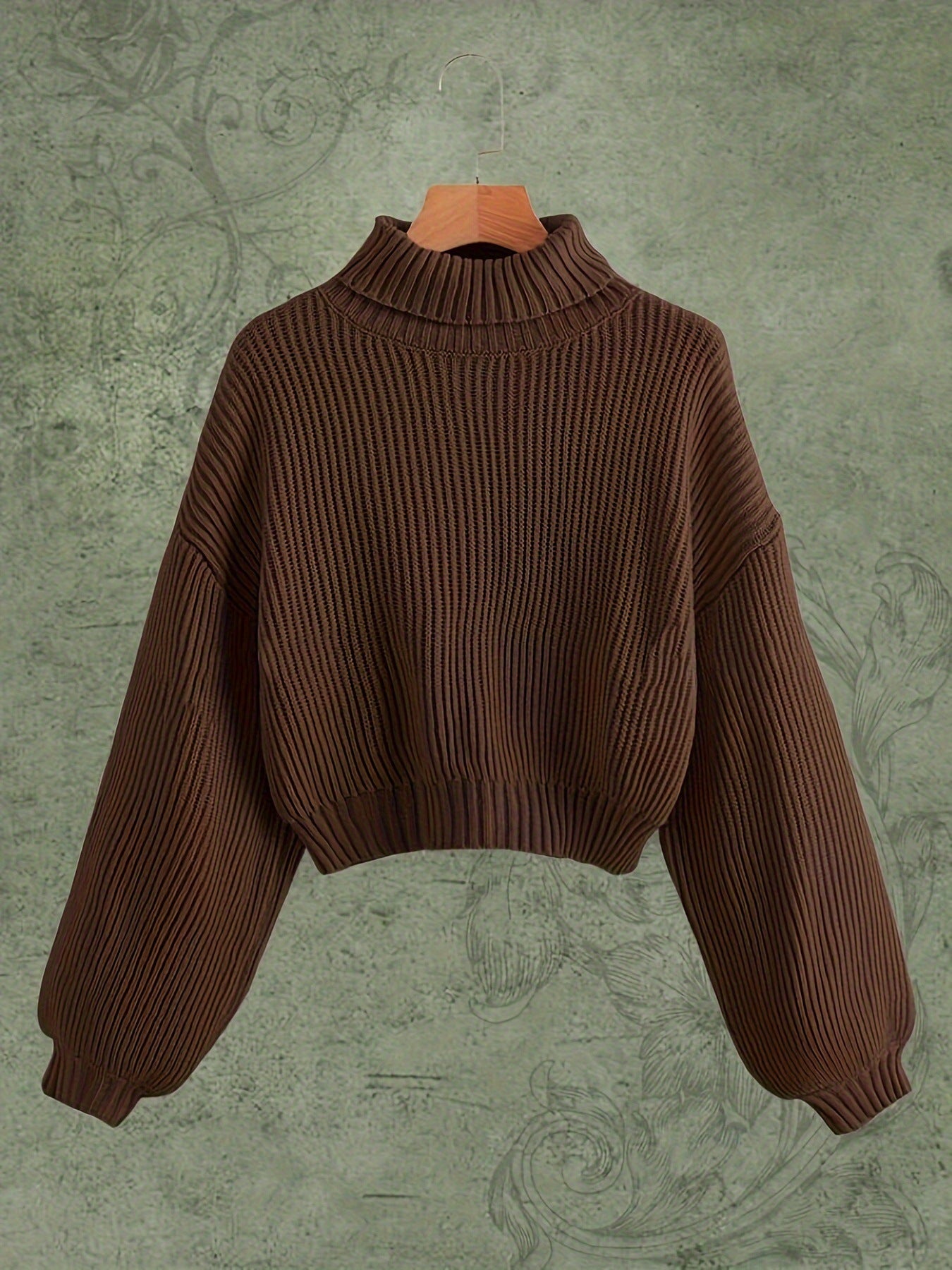 Autumn Winter Wear Simple Turtleneck Pullover Sweater