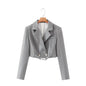 Summer Women Clothing Wild Short Casual Blazer