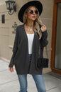 Women Knitwear Autumn Winter Knitted Cardigan Loose Solid Color Sweater Women