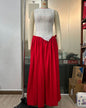 Elegant Bud Long Skirt Women Clothing Solid Color Tied Bow Casual Skirt Umbrella Skirt