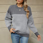 Striped Sweater Women Autumn Winter Casual Long Sleeved Knitted Sweater