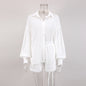 Summer French White Jacquard Cotton Puff Sleeve Casual Shorts Suit Ladies Homewear Cool Pajamas