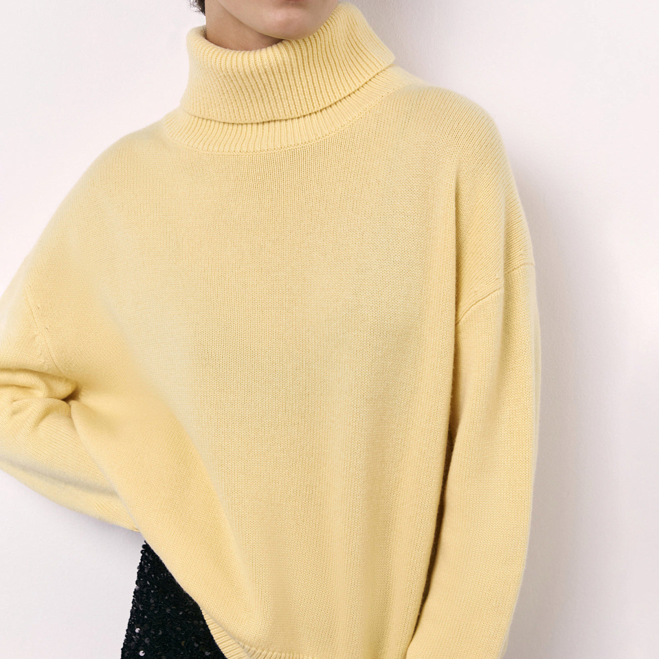 Knitted Russian Popular round Neck Autumn Winter Loose Sweater