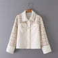 Woolen Stitching Jacket