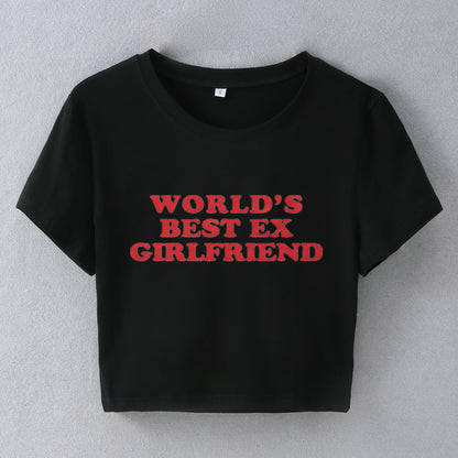 World Best Ex Girlfriend Street Hipster Short Slim Fit Short Sleeve