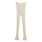 Bell Bottom Pants Trousers Women Autumn Winter Vertical Sunken Stripe Slim Fit Figure Flattering Mopping Pants