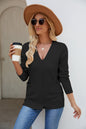 Knitted Cardigan Sweater Women Autumn Winter V Neck Long Sleeve Solid Color Single Breasted Women Knitwear Women