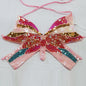 Sequined Performance Show Top Belly Dance Sequined Butterfly Bra DS Nightclub Stage Sequined Butterfly Top