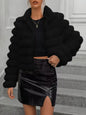 Autumn Winter Faux Fur Coat Short Women All Match Socialite Affordable Luxury Protection