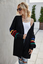 Autumn Winter Cardigan Sweater Women Clothing Plus Size Loose Long Sleeve Mid-Length Coat