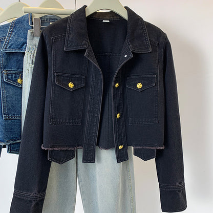 Denim Vintage Shirt Denim Jacket Women Shirt Jacket