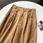 Cropped Casual Pants Korean High Waist Elastic Banana Pants Women Spring Thin Slimming Harem Pants