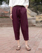 Cotton Linen Women Clothing Spring Summer Artistic Cotton Linen Casual Pants Linen All Matching Slimming Cropped Pants Baggy Pants