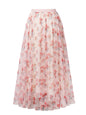 Tiered Dress Fresh Super Fairy Printed Skirt Maxi Dress Fairy A Line Dress Tulle Skirt Long Fairy Gauze