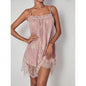 Strap Dress Pajamas Home Wear   Lace Sexy Nightdress