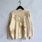 Autumn Winter round Neck Long-Sleeved Christmas Sweater Year Snowflake Deer Jacquard Knitted Pullover