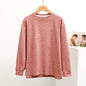 Women Colorful Dralon Pullover Top Round Neck Front Short Back Long Sweater Coat Autumn Winter