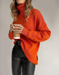 Loose Knitwear Turtleneck Sweater Women Autumn Winter