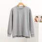 Women Colorful Dralon Pullover Top Round Neck Front Short Back Long Sweater Coat Autumn Winter