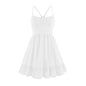 Sundress Summer Sexy Women Wear Strap Backless Ruffled Dress Brand