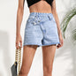 Women Clothing Casual Denim Shorts