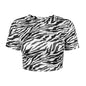 Sexy T shirt Women Clothing Cropped Outfit Backless Knotted Short Slim Fit Short Sleeve Black White Striped Printed Top