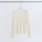 Knitwear Half Turtleneck Bottoming Shirt Slim Fit Women Clothing Fall Winter Inner Wear Long Sleeve Sweater