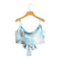 Spring New Tie-Dyed Tube Top Back Bow Vest