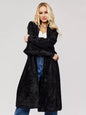 Idle Long below the Knee Mink Sweater Coat Women Loose Autumn Winter Casual Knitted Cardigan Coat