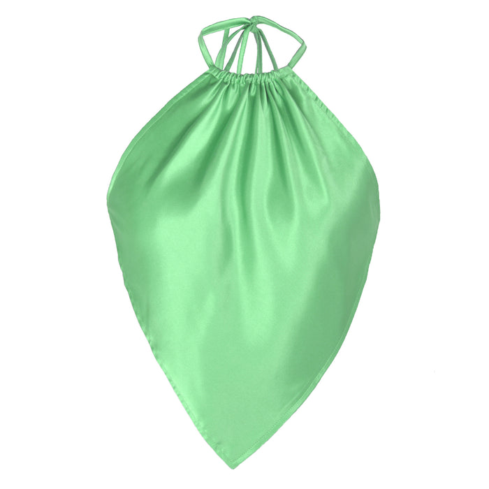 Sexy Halterneck Vest Spring Summer Solid Color Apron Sling Small Top Women Clothing