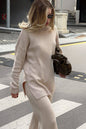 Loose Knitwear Turtleneck Sweater Women Autumn Winter