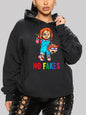 Hooded Sweater Autumn Winter Horror Cartoon Printing Hooded Casual Loose Fitting Casual Pullover