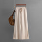 Knitted Wide Leg Pants for Women Autumn Autumn Winter Loose High Waist Slimming Straight Draping Mopping Pants