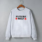 Future MILF Street Hipster Drop Shoulder Loose Long Sleeve Sweatershirt Autumn Winter Top