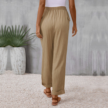 Autumn Women Clothing Trousers Loose Casual Pants