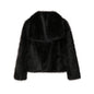 Fur Large Collared Artificial Fur Coat Short Fox Fur Fur Coat Fluffy Plush Women Clothing