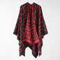 Popular Cotton Linen Printed Scarf Women Autumn Winter Warm Outer Shawl