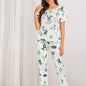 Sources Pajamas Women Home Wear Two-Piece Set