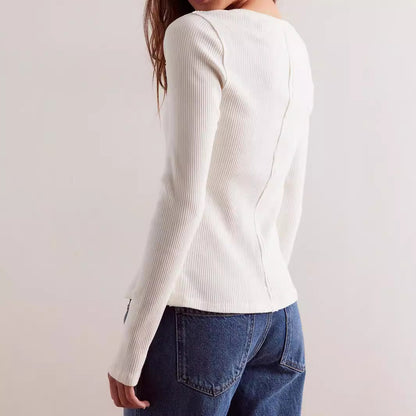 Women Autumn Slim Fit Cardigan Long Sleeve Short Sweater