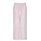 High Street Fashionable Elastic Waist Wide Leg Pink Woven Overalls Sexy Low Waist Casual Trousers Summer