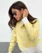 Spring Autumn Popular Sweater Jacquard