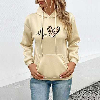 Autumn Women Wear Printed Hoodie