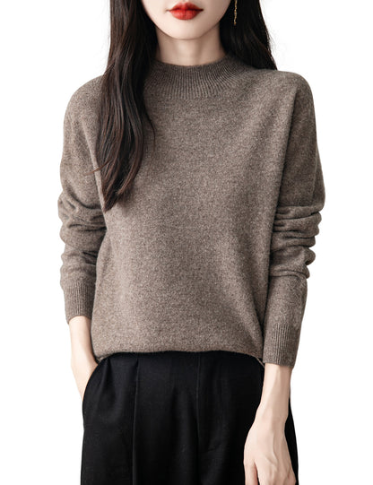 Victoria Woman Long Sleeve Knitted Sweater