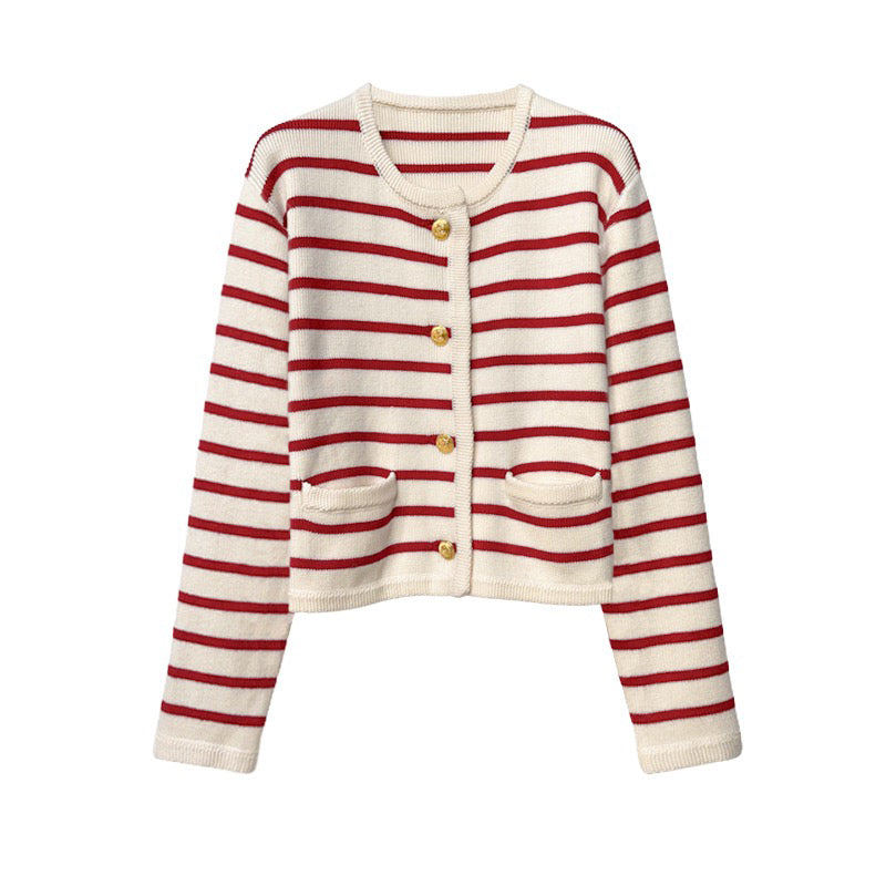 Valerie Striped Women Sweater