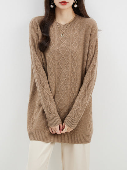 Yvonne Woman Long Sleeve Sweater