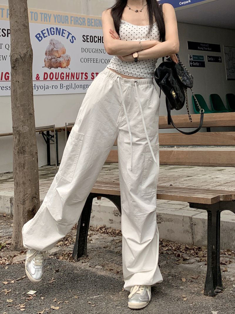 Brenda High Waist Vintage Cargo Pants