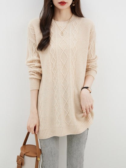 Yvonne Woman Long Sleeve Sweater