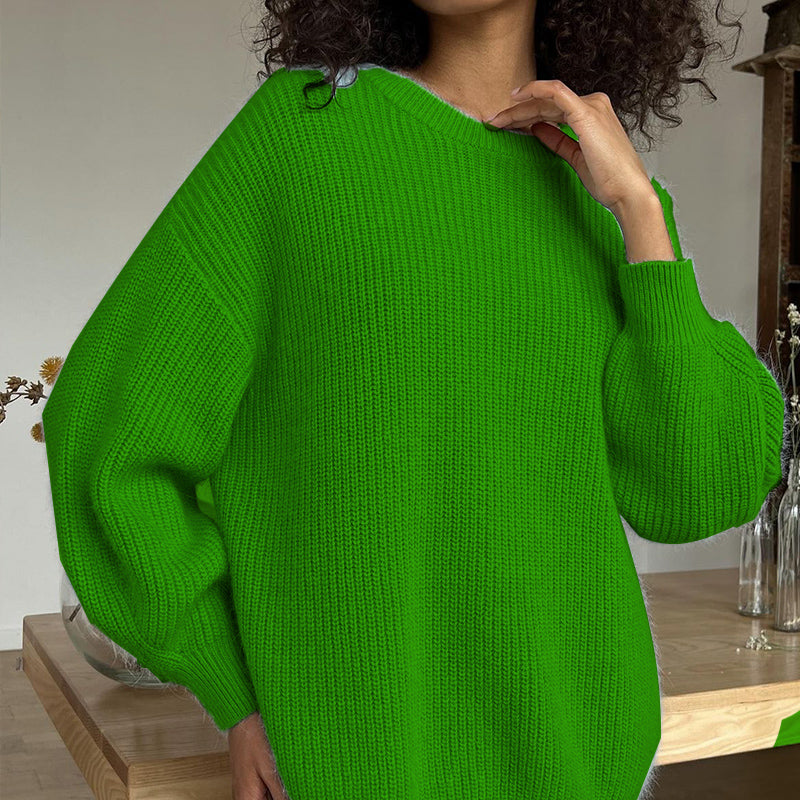 Alana Woman Loose Knitted Cashmere Sweater