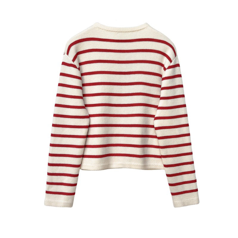 Valerie Striped Women Sweater